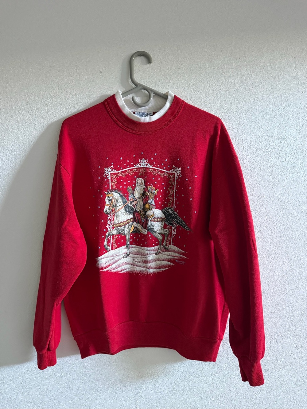 Vintage Y2K 90s Morning Sun Christmas Crewneck
